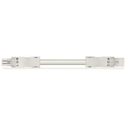 Wago 891-8993/005-102 konfektionierte Verbindungsleitung,Eca,Buchse Stecker,weiß 8918993005102