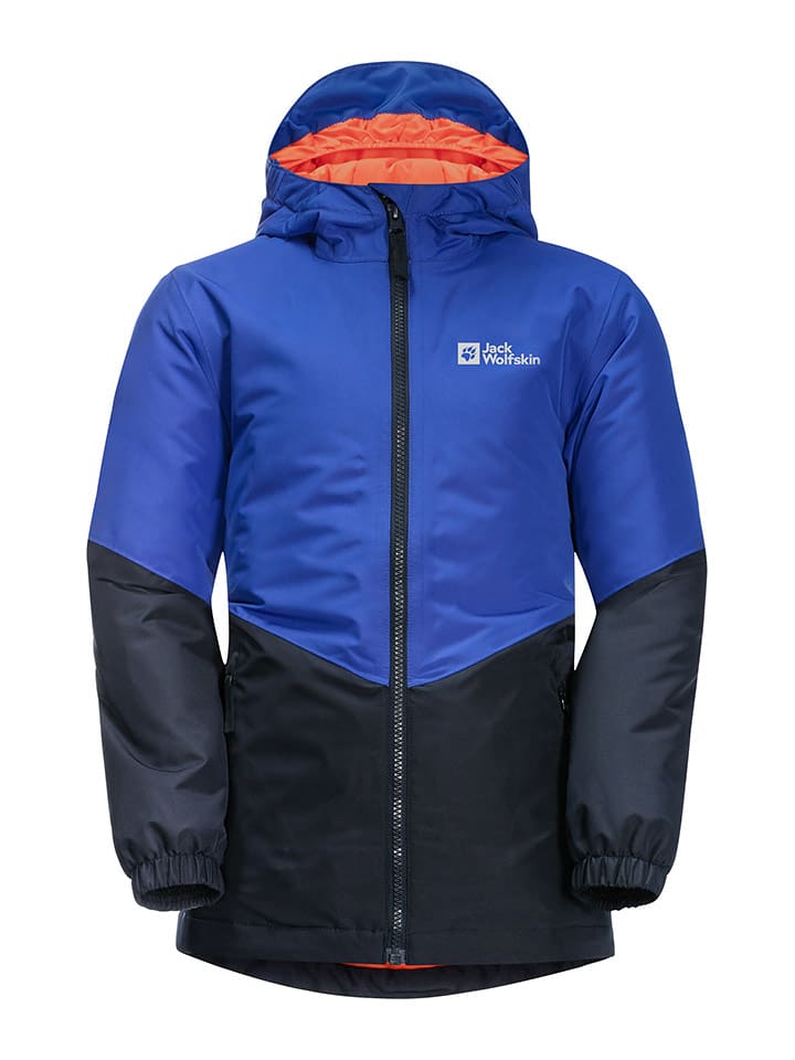 Jack Wolfskin Funktionsjacke "Trios" in Blau/ Dunkelblau - 152