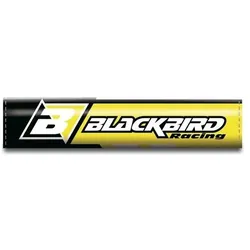 Blackbird, Motorrad Zubehör, Lenkerschutz (Für Querstange) Logo Gelb