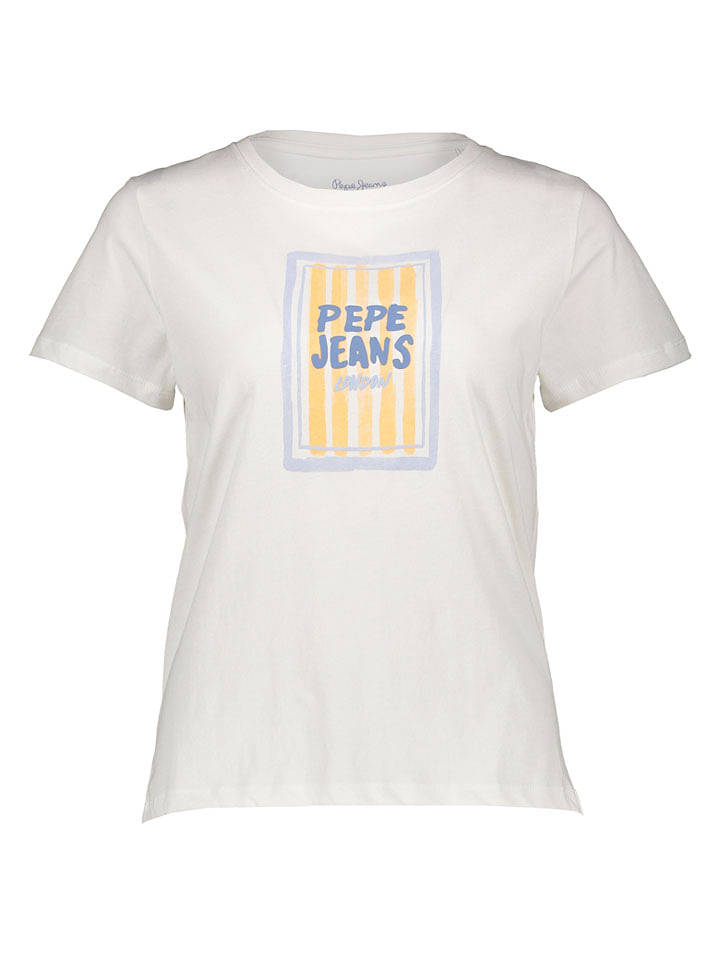 Pepe Jeans Shirt in Weiß - S