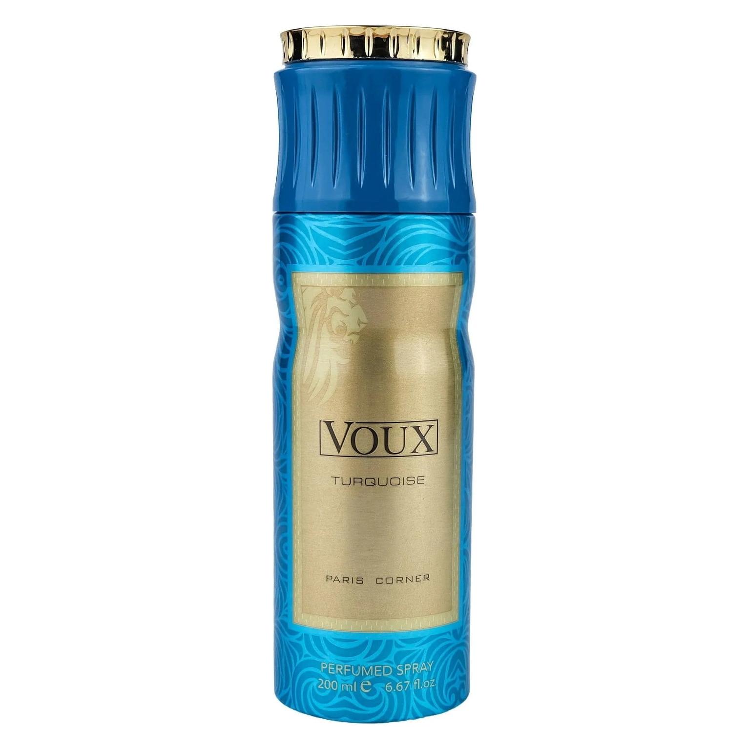 Paris Corner Voux Turquoise 200ml Deodorant Spray (Spray, 200 ml) (66127637)