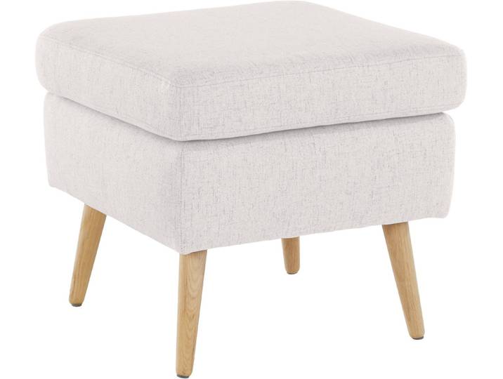 Home affaire Polsterhocker Sallito, die kleinere Version von Salla , in 6 Bezugsqualitäten