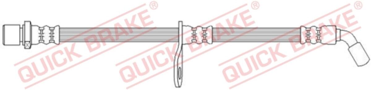 Quick Brake Tubo flessibile del freno 50.724