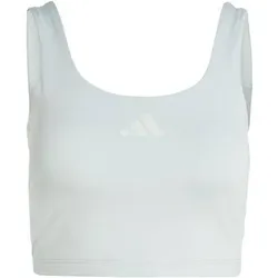 ADIDAS Damen Top OPTIME Bra Tank, Größe XL in Grau Grau