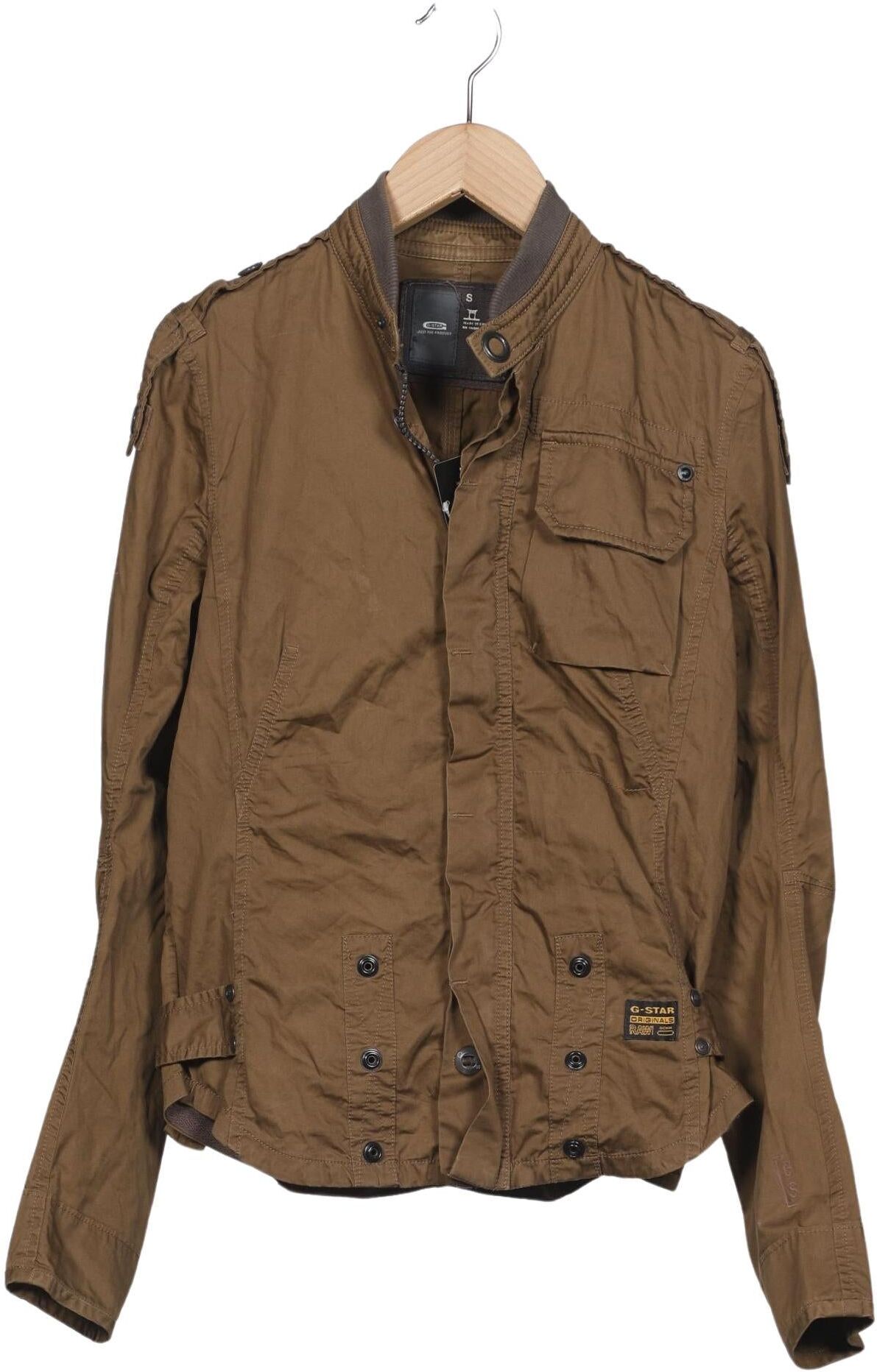 G Star RAW Damen Jacke, Braun, Gr. S, Baumwolle - Second Hand
