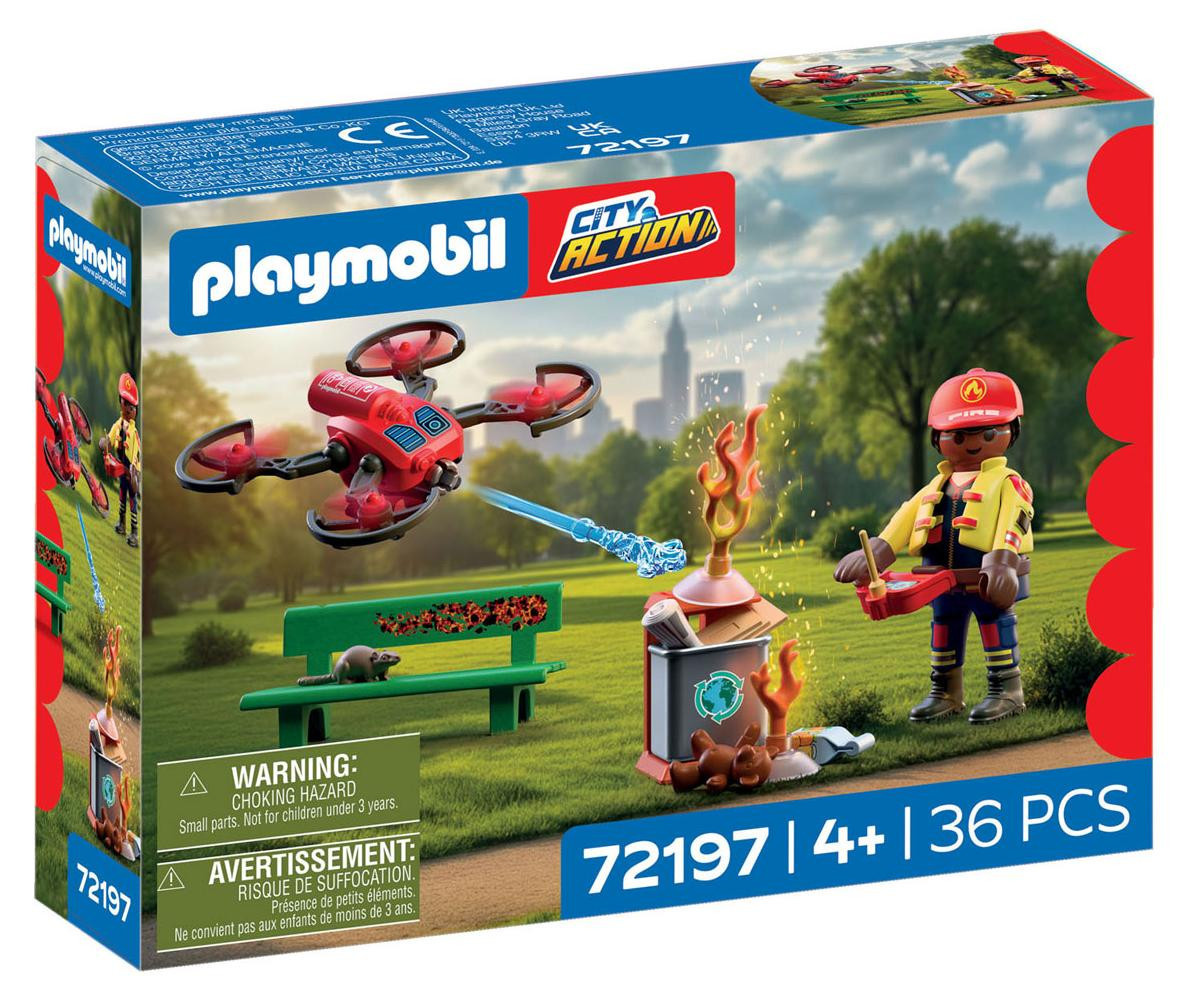 Playmobil Brandweer Brandbestrijdingsdrone