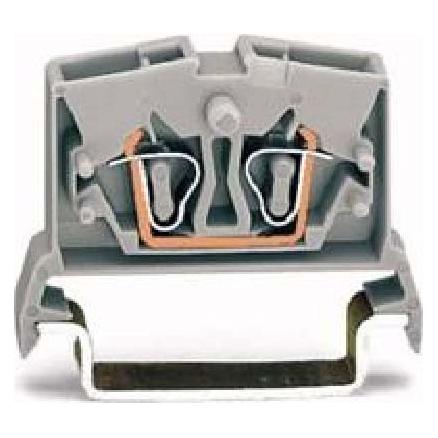 Wago Non-Fuse DIN Rail Term 24A, 800V, Grey (264-711)