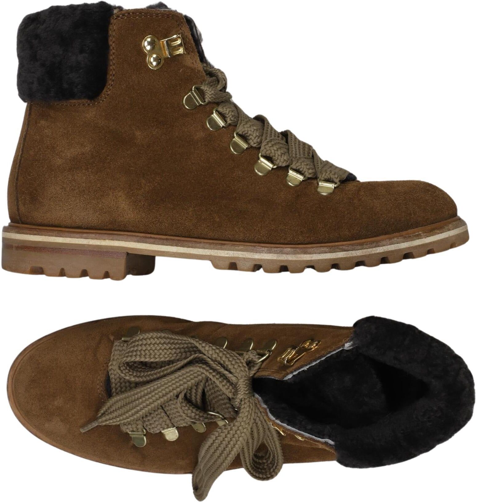 Patrizio Dolci Damen Stiefelette, Braun, Gr. EU 37, kein / Etikett - Second Hand