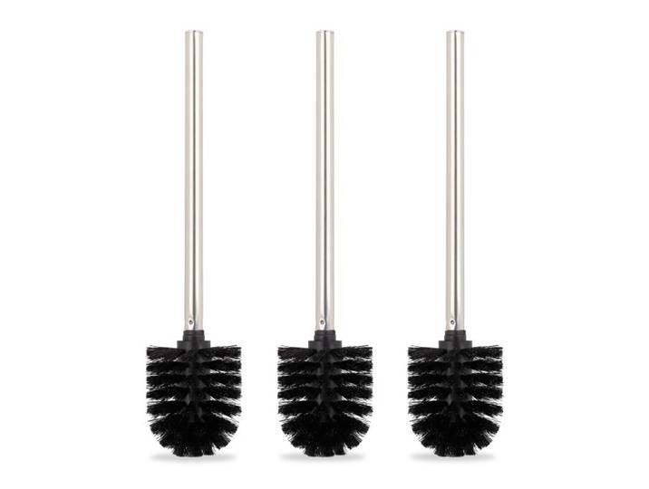 Relaxdays Toilettenbürste 3er Set schwarz