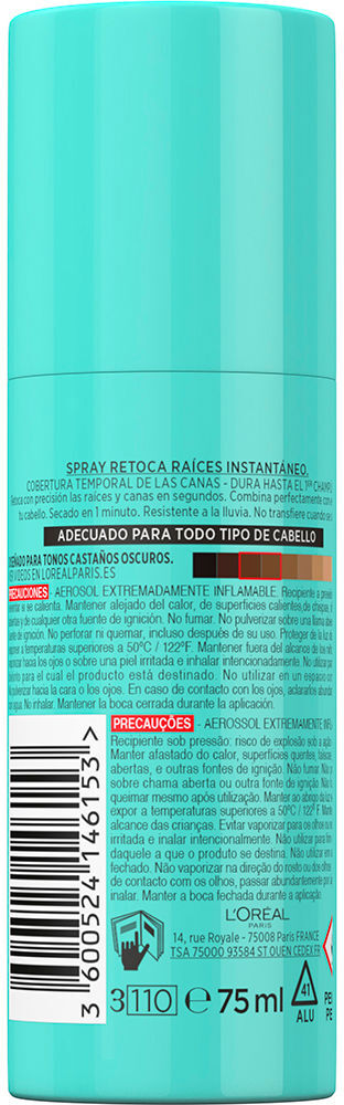 L'Oréal París Magic RETOUCH #2-castaño oscuro spray