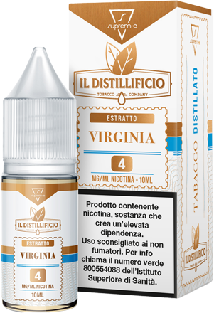 Suprem-e Virginia Il Distillificio Liquido Pronto 10ml Tabacco