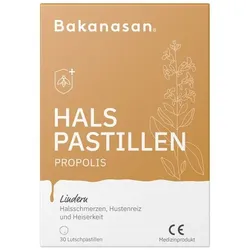 BAKANASAN Halspastillen Propolis 30 St