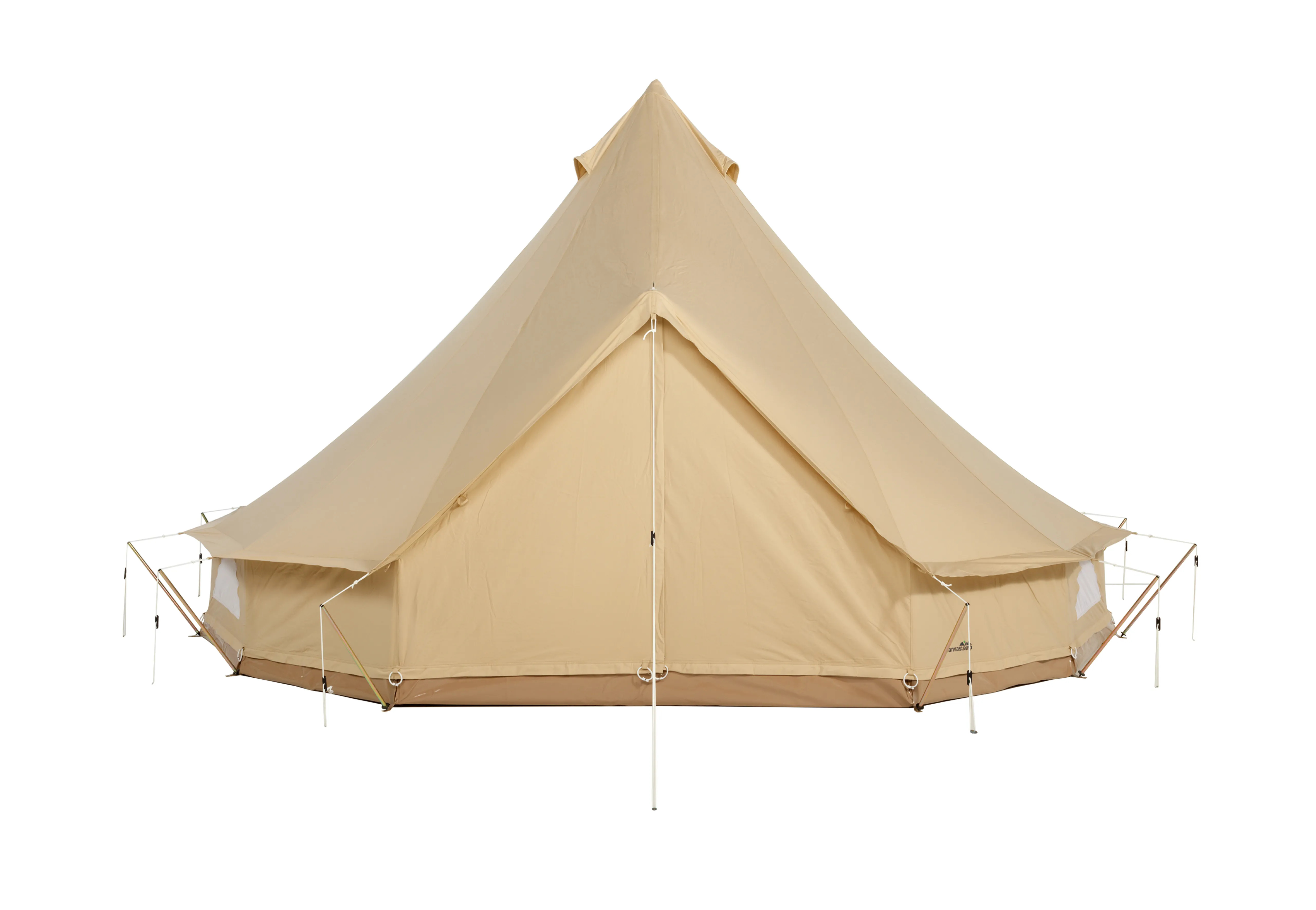Sibley ProTech 700 Doppeltür Zelt, Sibley Bell Tent, Canvas Tent, 8-16 Personen - 320gr/m² - Tentex C32