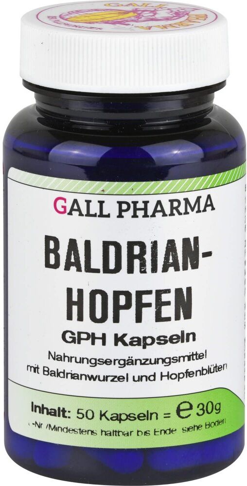 Baldrian Hopfen Gph Kapseln