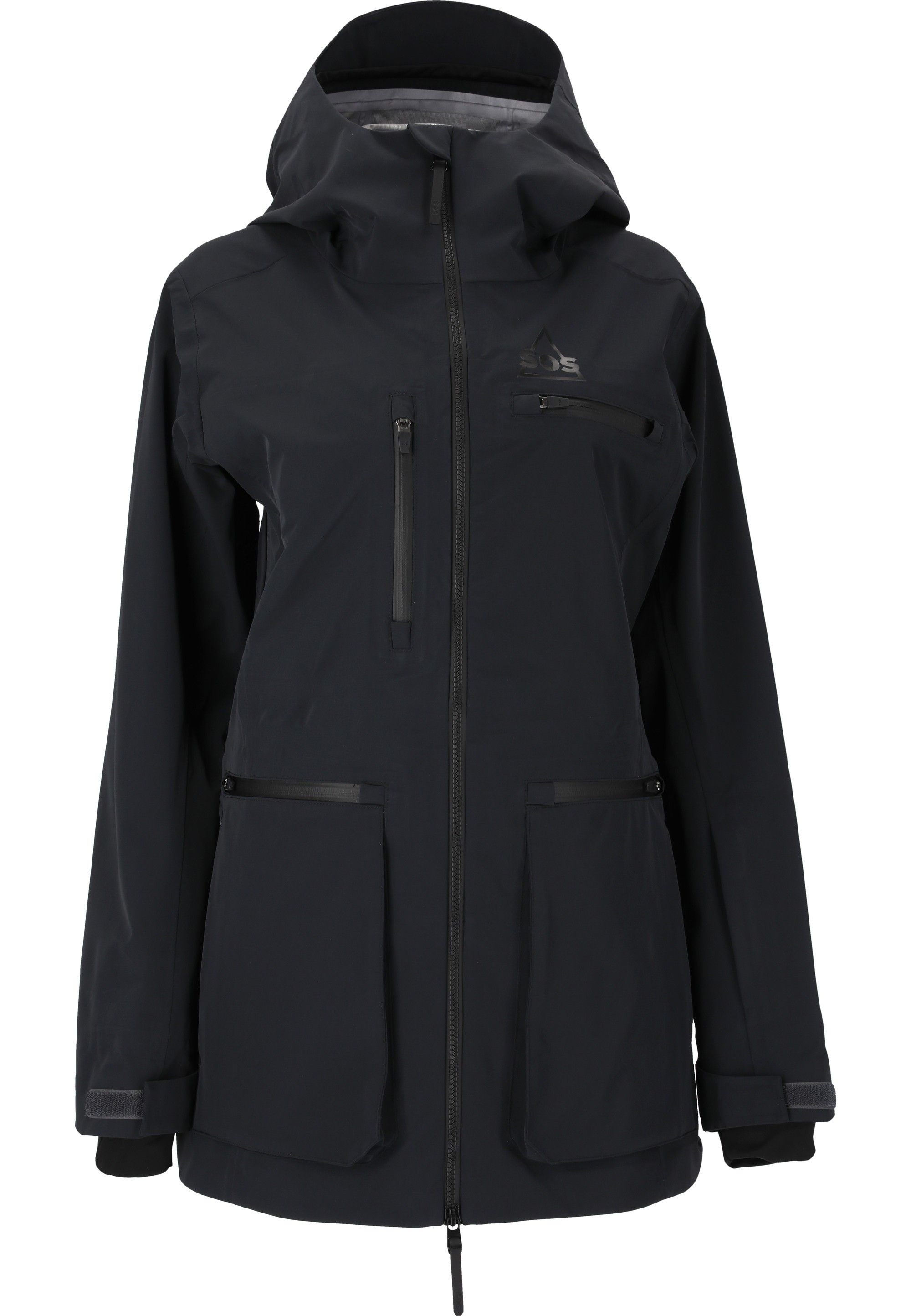 SOS Skijacke Silverton mit wasserabweisender Beschichtung 1001 Black S