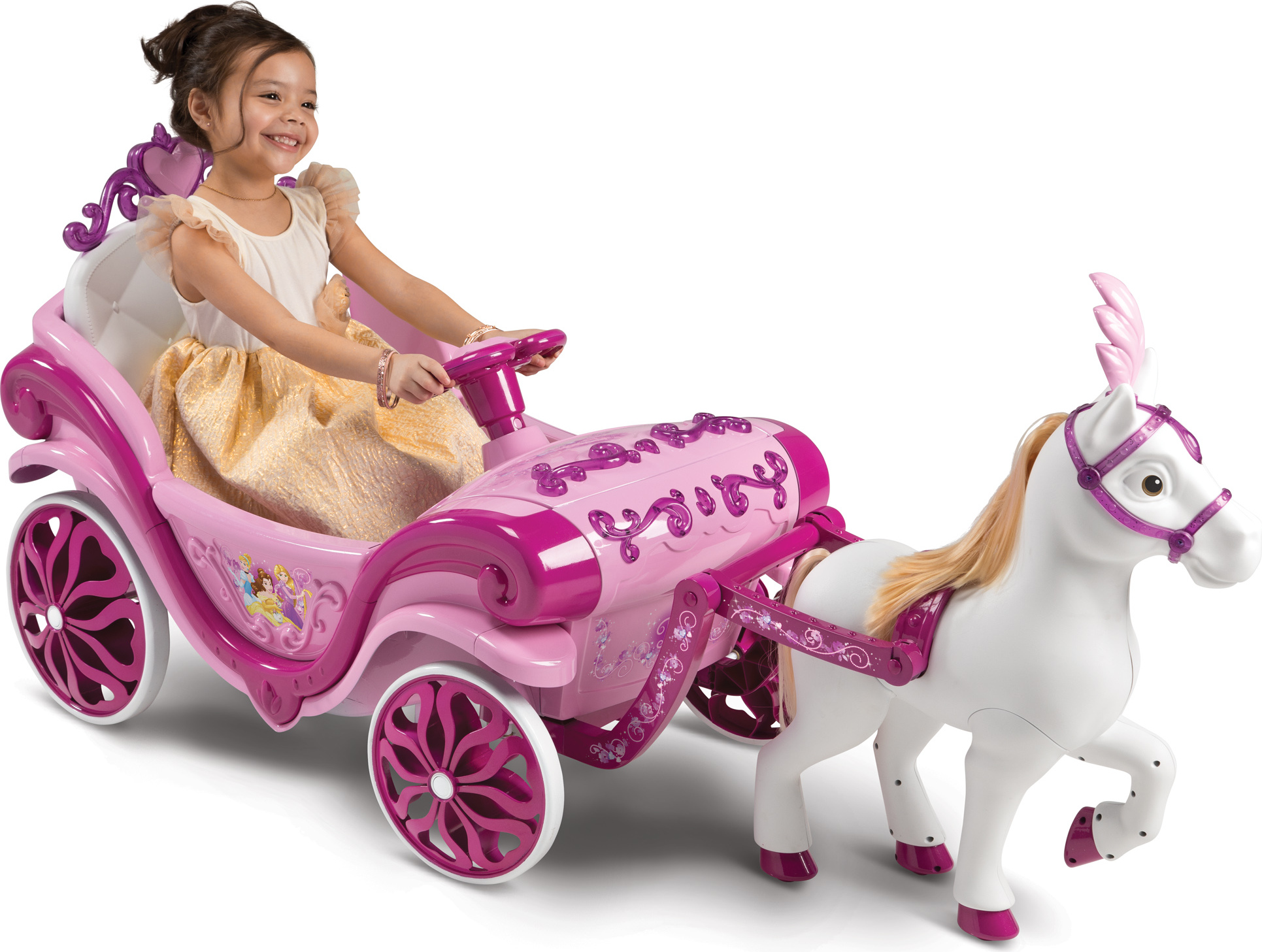 Huffy Disney Princess Kutsche 6v