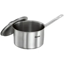 Bartscher Kochtopf Edelstahl 3 Liter mit Deckel silber, 20x17x36.5 cm