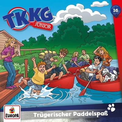 TKKG Junior - Folge 16: Trügerischer Paddelspaß - Stefan Wolf,Martin Hofstetter, Audio, 4064066925901