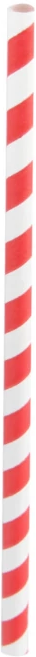 Firstpack Set da 3000 pezzi Cannuccia rossa e bianca 0,8 x 0,8 x 19,7 cm
