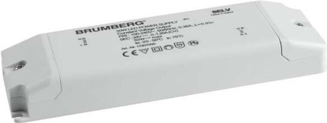 Brumberg Leuchten Alimentation LED 24V DC/max. 30W 17207000 (17207000)