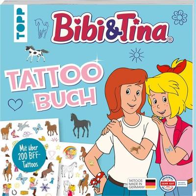 Tattoobuch Bibi & Tina, Taschenbuch von Frechverlag, Frechverlag GmbH, 978-3-7358-9219-5