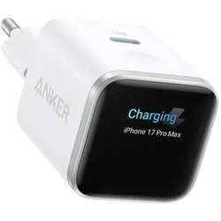 Anker Nano 45W Smart Display Ladegerät, weiß