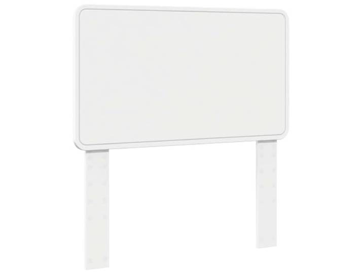 Favemtsl Kopfteil Bettkopfteil 102x3x100 cm Weiß Holzwerkstoff Rechteckige Rückenlehne für das Schlafzimmer, schlichte Optik, pflegeleichtes Paneel für Einzelbetten und Gästebetten.