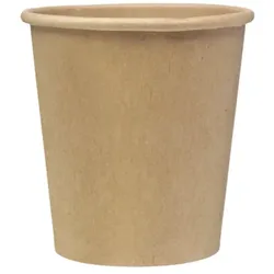 MONOUSO - Kraft-Kraft Kartonbecher 3Oz/100ml Ø5,6cm (50 Stück)