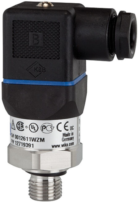 Riegler Transmetteur de pression Mesure 0 - 40,0 bar, G 1/4, acier inox 1.4404 (895.23)