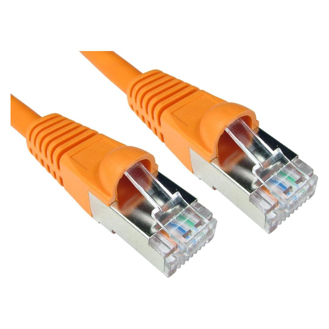Cables Direct CDL 15m Cat6A Patch Cable - Orange (CAT6a, 15 m) (ART-115/O)
