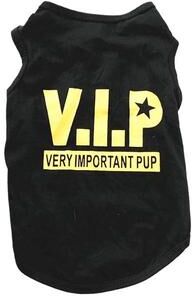 Inspired Finds Breathable Cotton Summer Pet Vest For Cats, Kittens And Small Dogs vip Pup Tee m