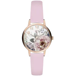 Cool Time Kids Armbanduhr  The Cool Pink Flower Power