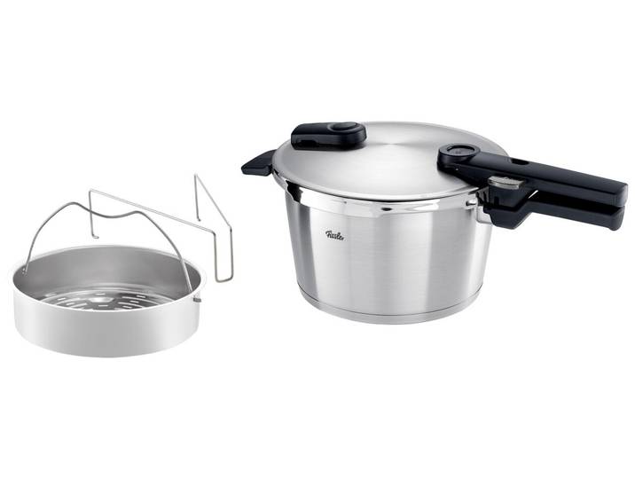 Fissler Schnellkochtopf 4,5l VITAQUICK PREMIUM, silber, Edelstahl