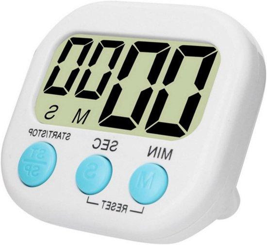 Digitale Keukentimer Magnetische Kookwekker voor Koken en Bakken - B/D/H: 7,2 x 6,5 x 2 cm