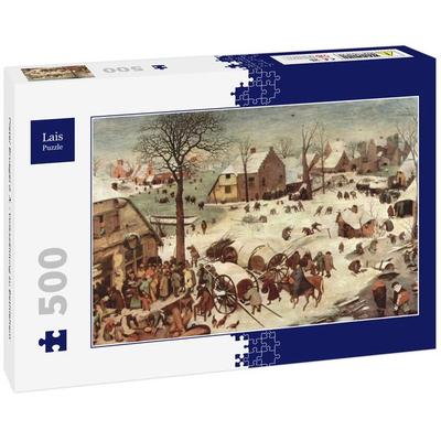 Lais Puzzle Pieter Bruegel d. Ä. - Volkszählung zu Bethlehem 500 Teile
