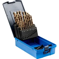 Spiralbohrer-Set 25-tlg. INOX HSSE N DIN 338 für zähe und harte Werkstoffe