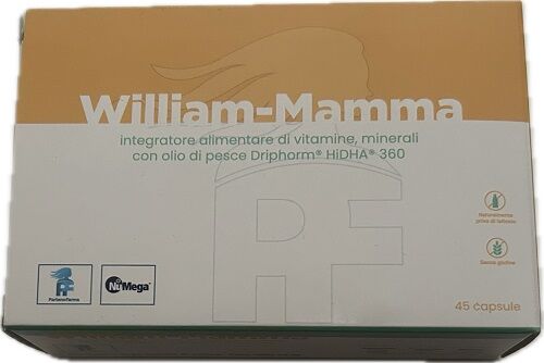 PARTENOFARMA Srls WILLIAM MAMMA 45 Cps