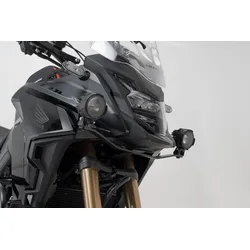 SW-Motech Scheinwerfer-Halter - Schwarz. Honda CB500X (18-), NX500 (23-).