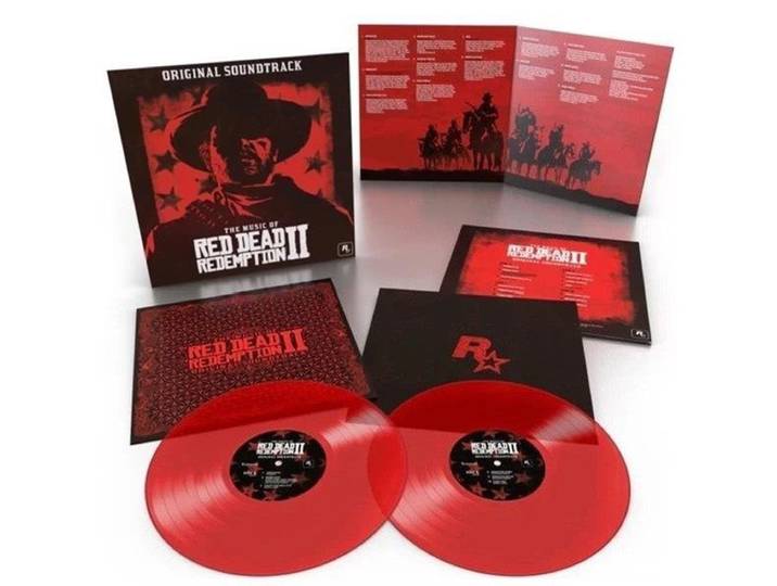 La musique de la colle transparente, disques vinyles 2LP, disques vinyles noirs et disques vinyles rouges
