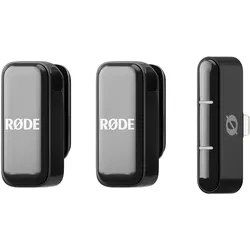 Wireless Micro schwarz Lightning Drahtlos Mikrofonsystem