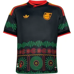 adidas JFF Jamaika Auswärtstrikot 2026 Kinder KB3388 - black 164