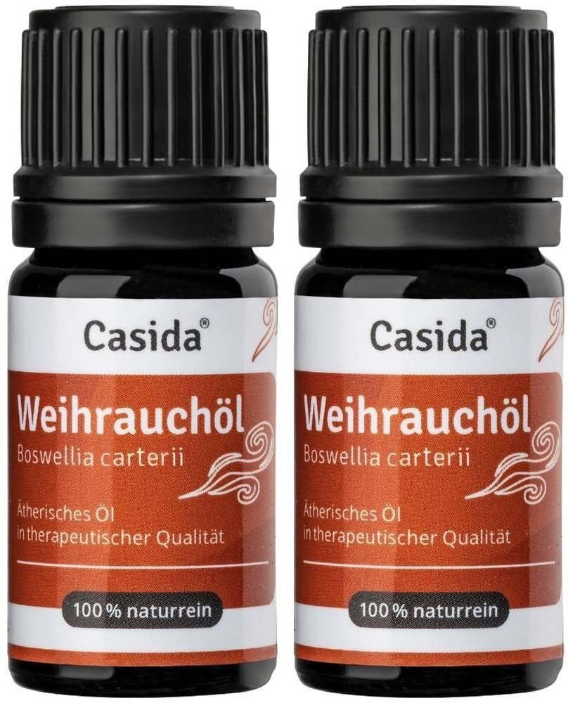 Casida Weihrauch ÖL naturrein ätherisch 2x 2x5 ml Ätherisches Öl
