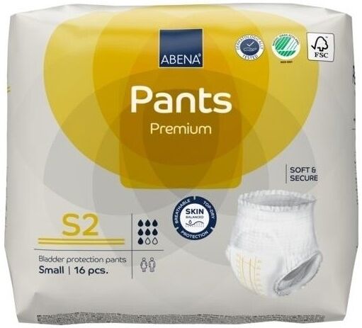 Abena Pants Premium 2 Small - 6 paquets de 16 protections