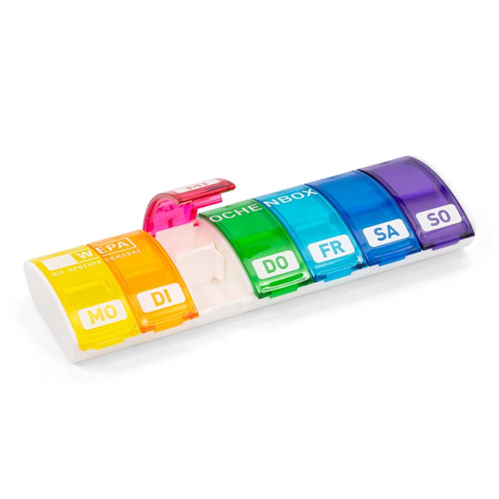 WEPA Apothekenbedarf GmbH & Co KG Wepa 1x7 Wochenbox UV-Schutz+ Regenbogen 18877850