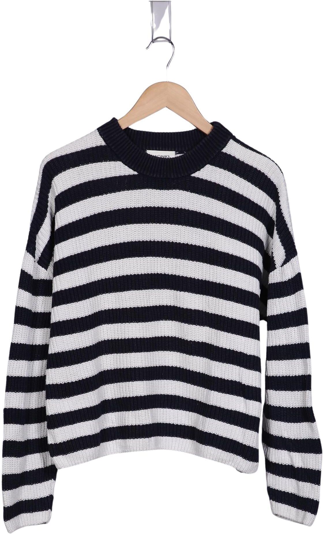 Monki Damen Pullover, Mehrfarbig, Gr. M, Baumwolle - Second Hand