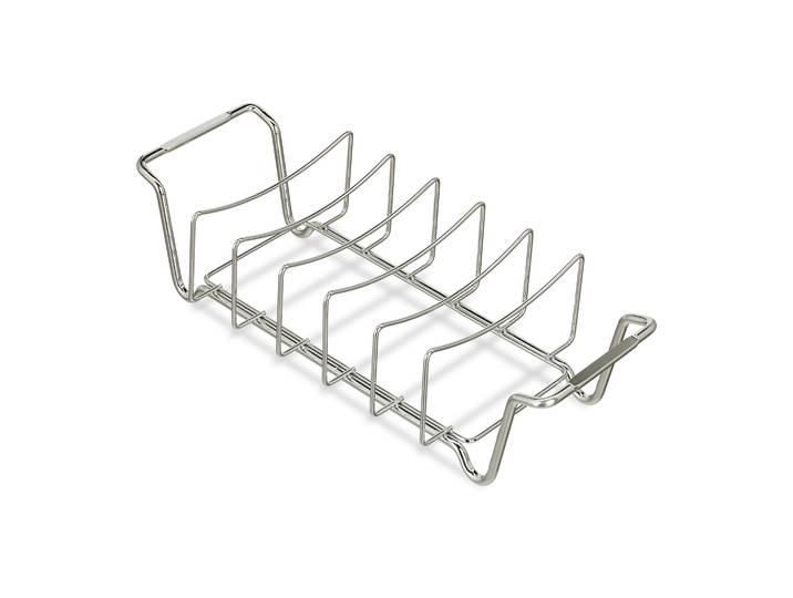 Rippchenhalter 2in1 Silber