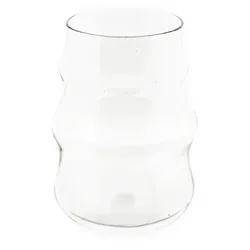 Mulex 4-Teilig Glas Wave Style Gläser Getränkebecher Cocktail- 500 ml
