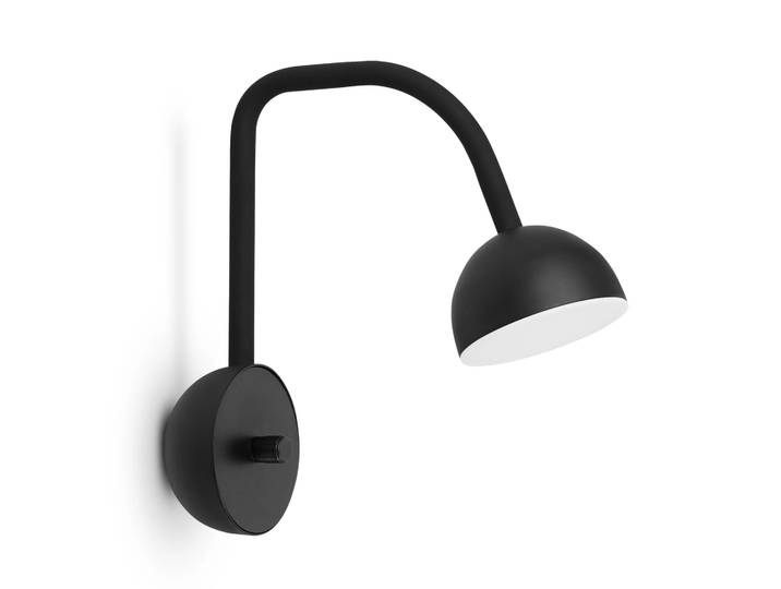 Northern Blush Wandleuchte Schwarz