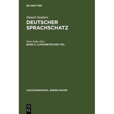 Alphabetischer Teil, Gebundene Ausgabe von Peter Kühn, De Gruyter, 978-3-484-30907-4