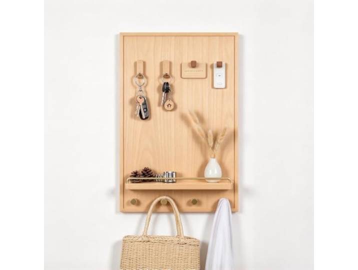 Holz Deko Sicherungskasten Abdeckung mit Stauraum Sicherungskasten Abdeckung im Landhausstil Haken & Regal, Stromkasten Verstecken, Wandorganizer